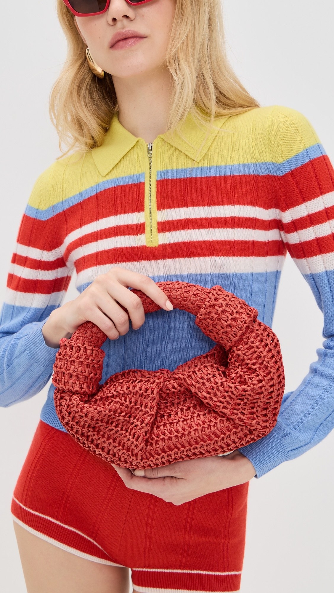 Raffia Lopsy Bag - 2