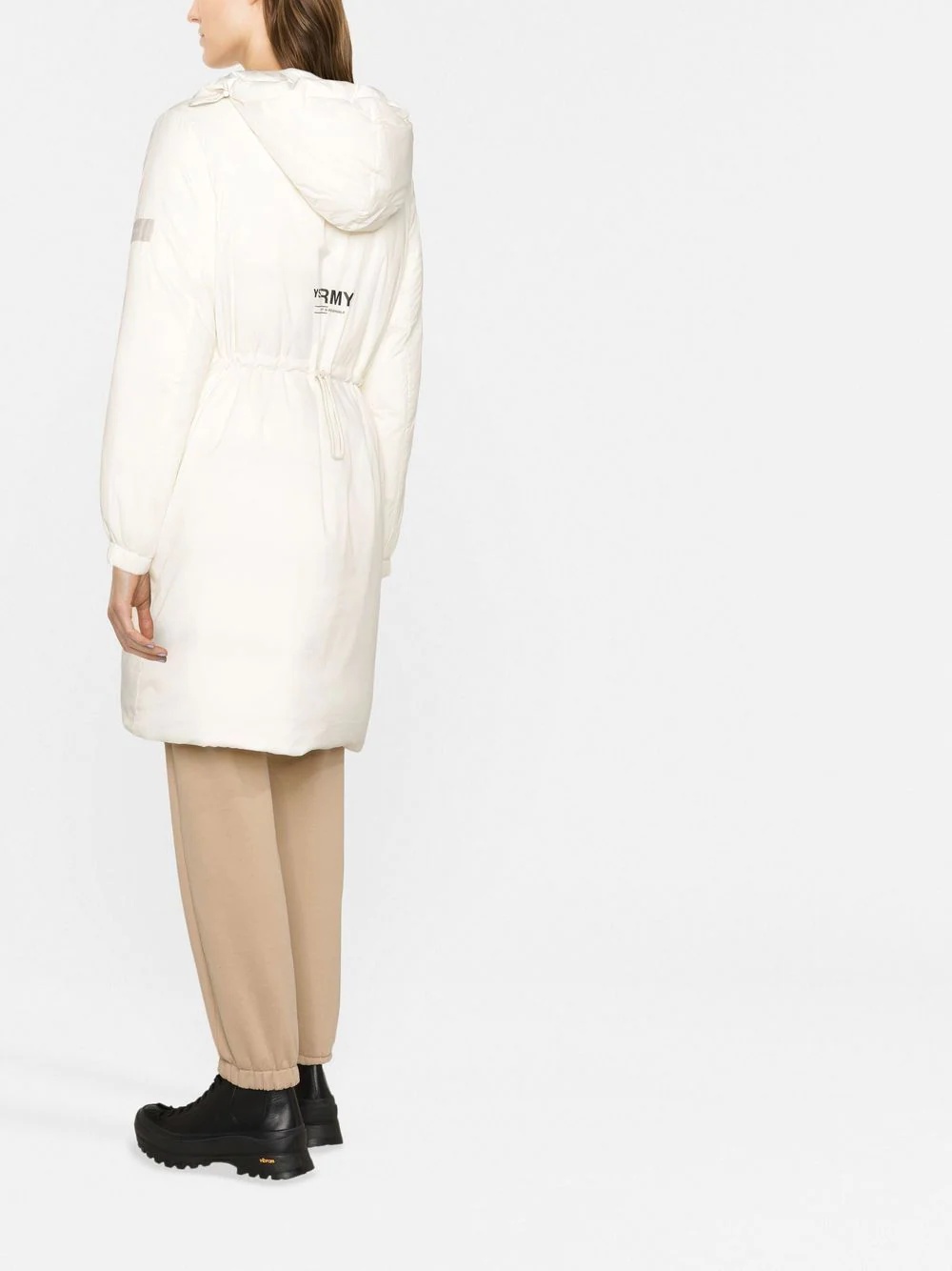 hooded puffer coat - 3