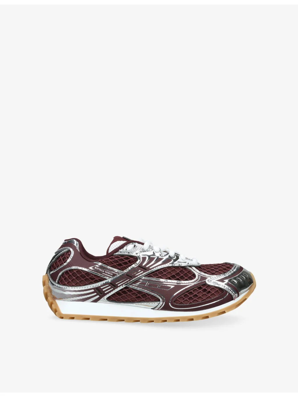 Orbit Metallic Woven Low-Top Trainers - 1