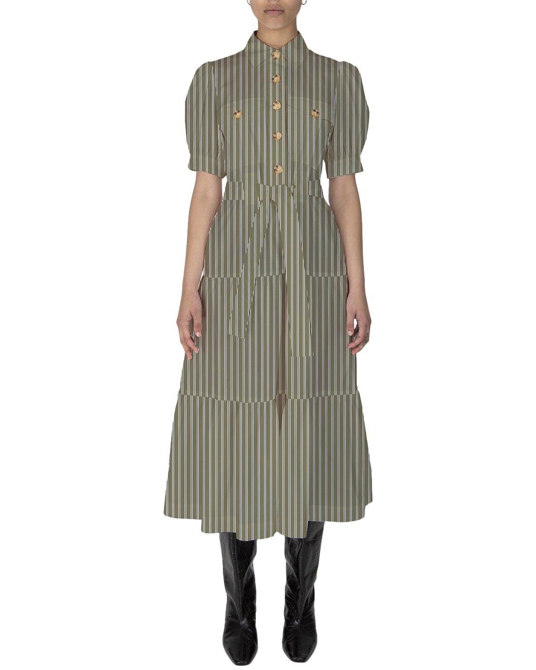 Derek Lam 10 Crosby Buffy Midi Dress - 2