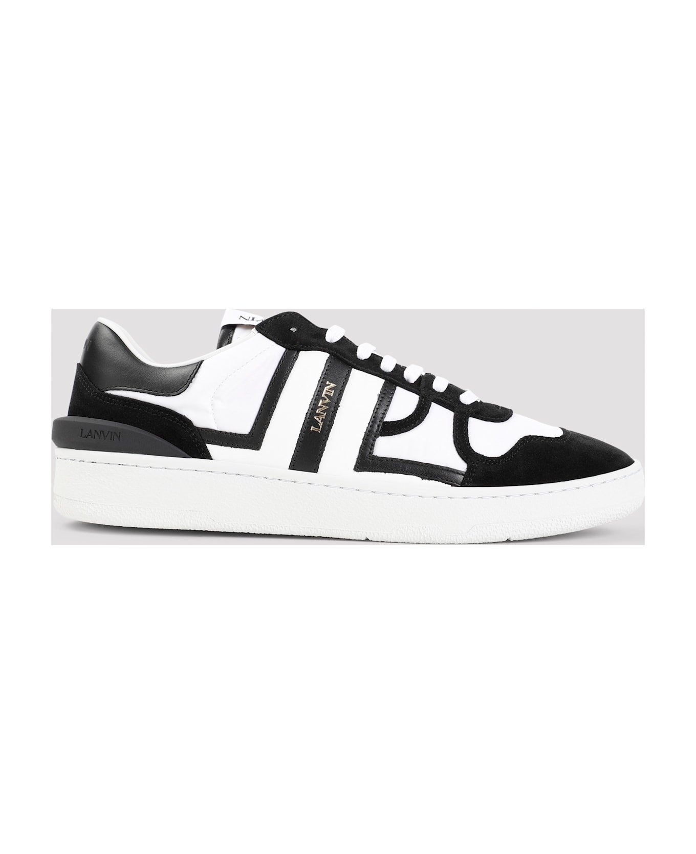 Logo Printed Lace-up Sneakers - 3