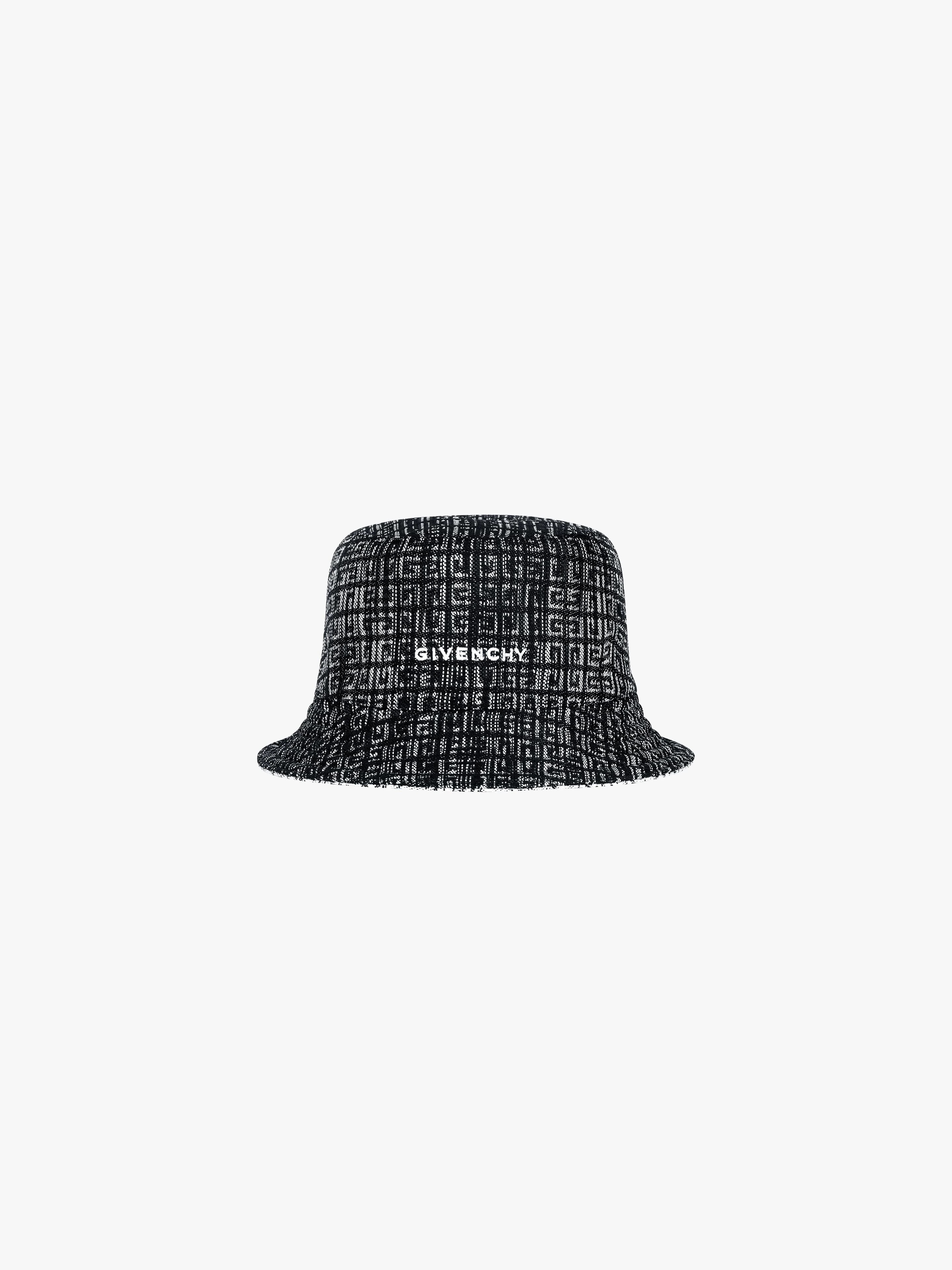 REVERSIBLE BUCKET HAT IN 4G JACQUARD - 3