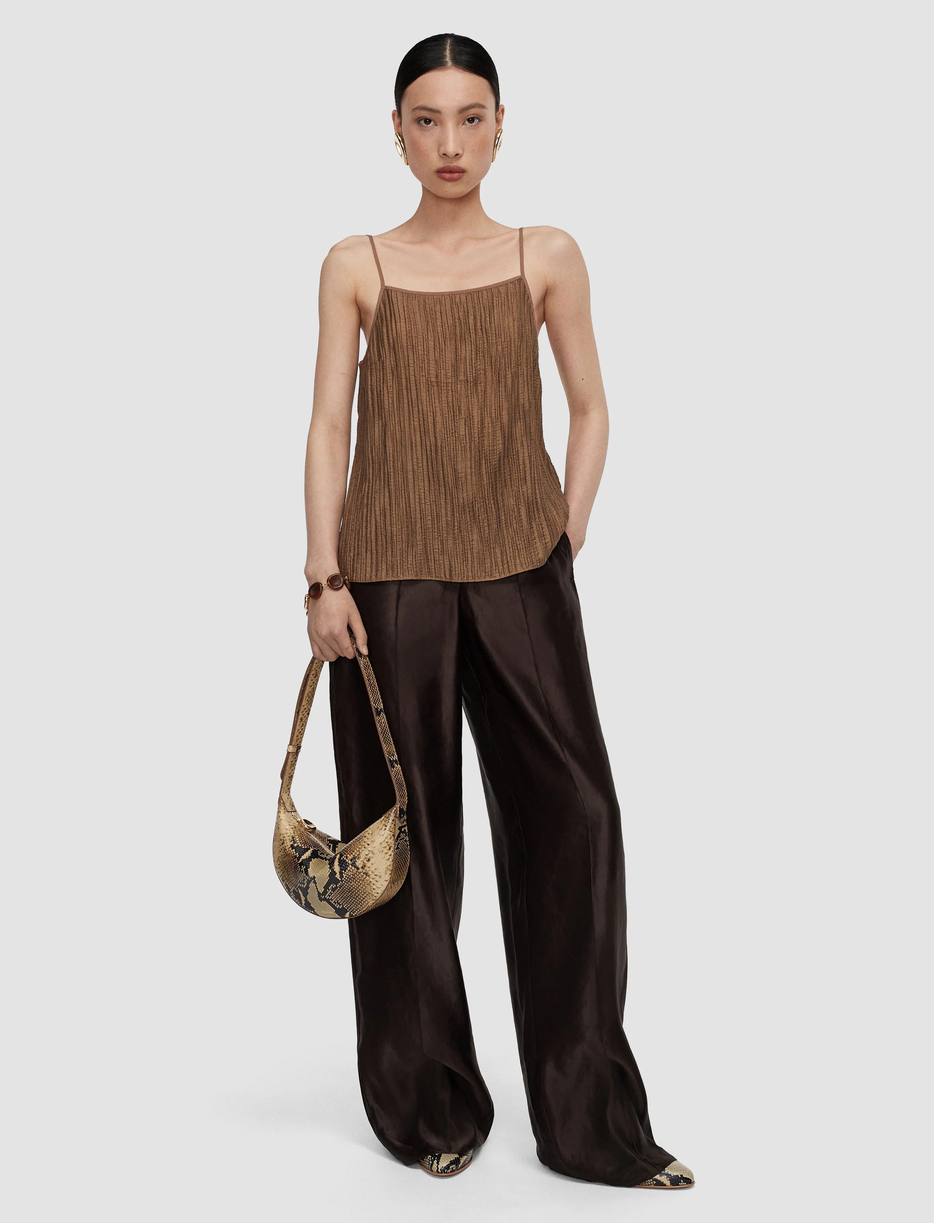 Titana Fluid Crinkle Camisole - 1