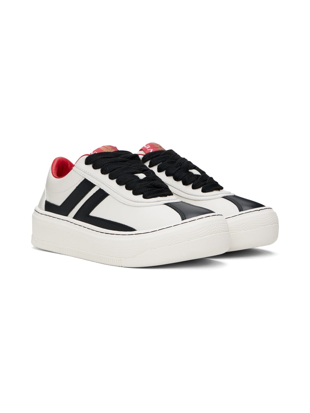 Black & Off-White Future Edition Cash Sneakers - 4