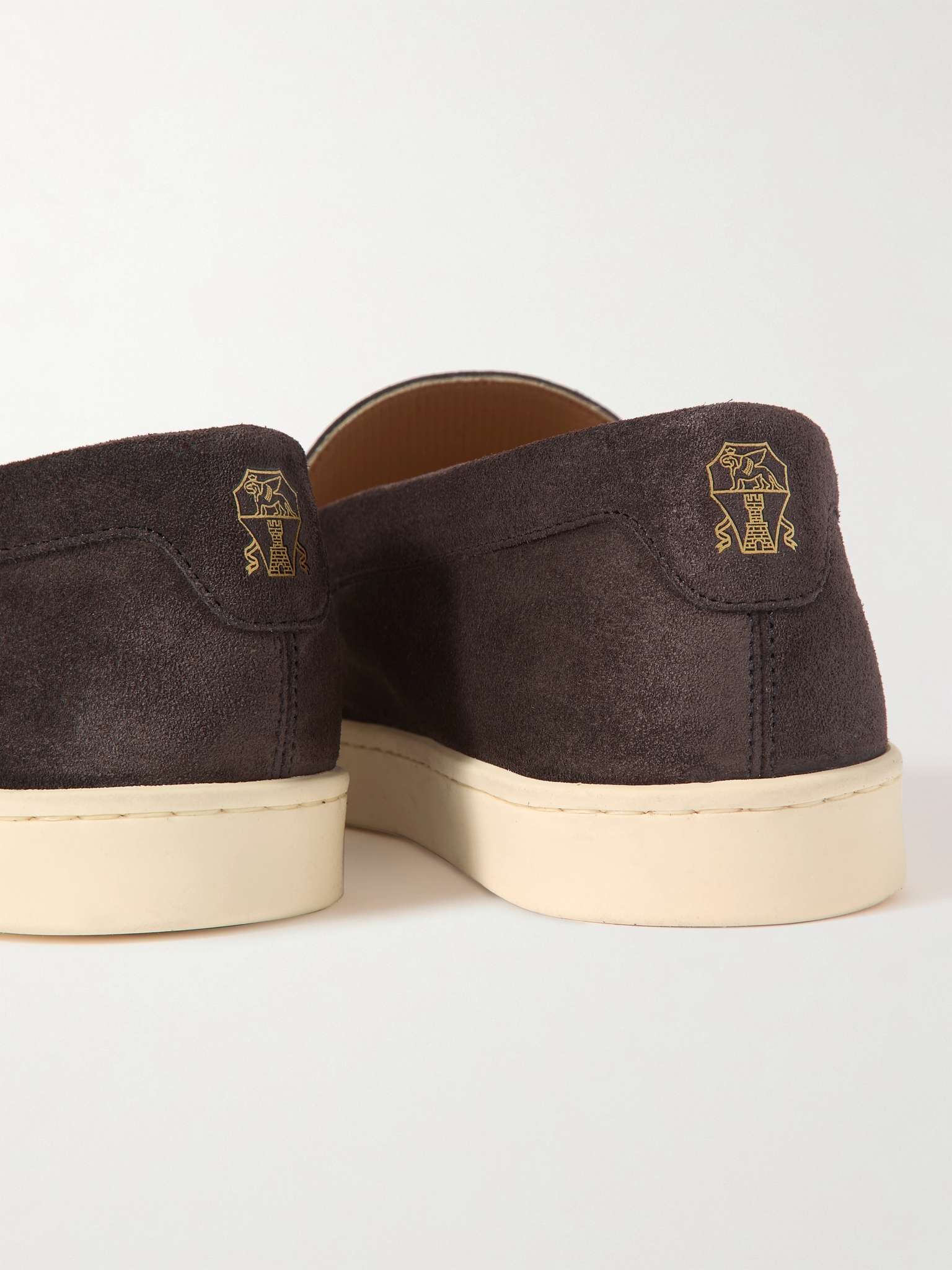 Suede Penny Loafers - 6