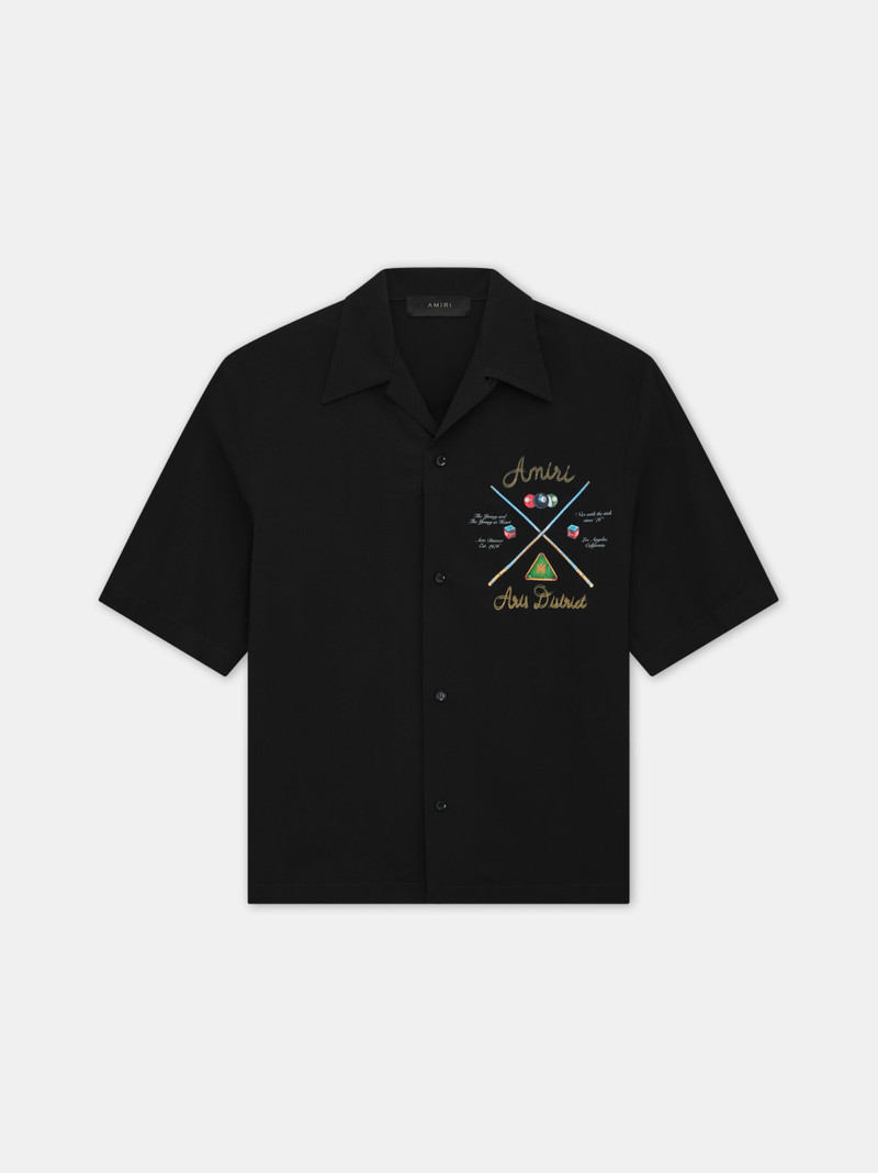AMIRI POOL CUE BOWLING SHIRT 1