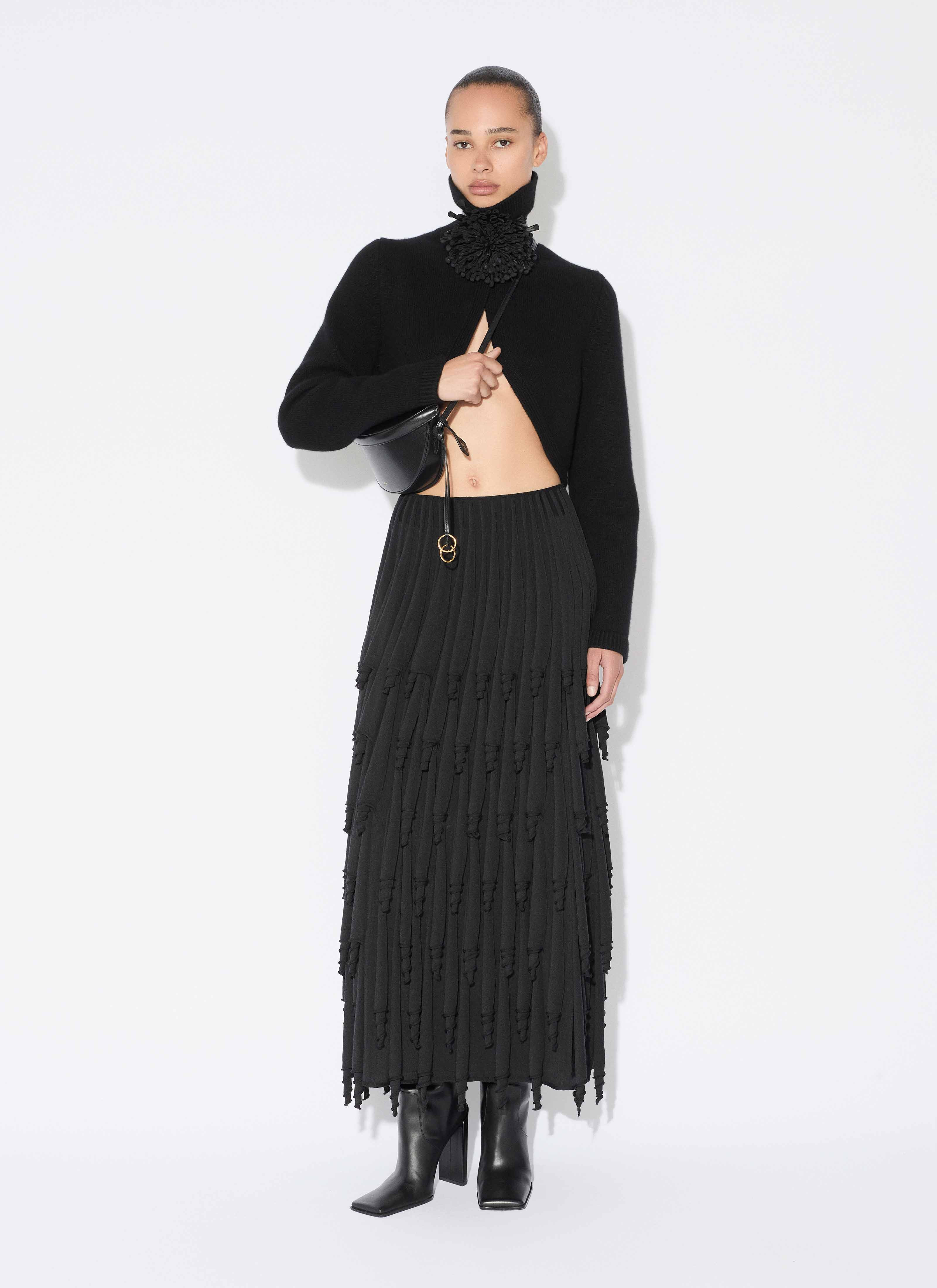 CASHMERE KNIT CUT-OUT JUMPER - 2