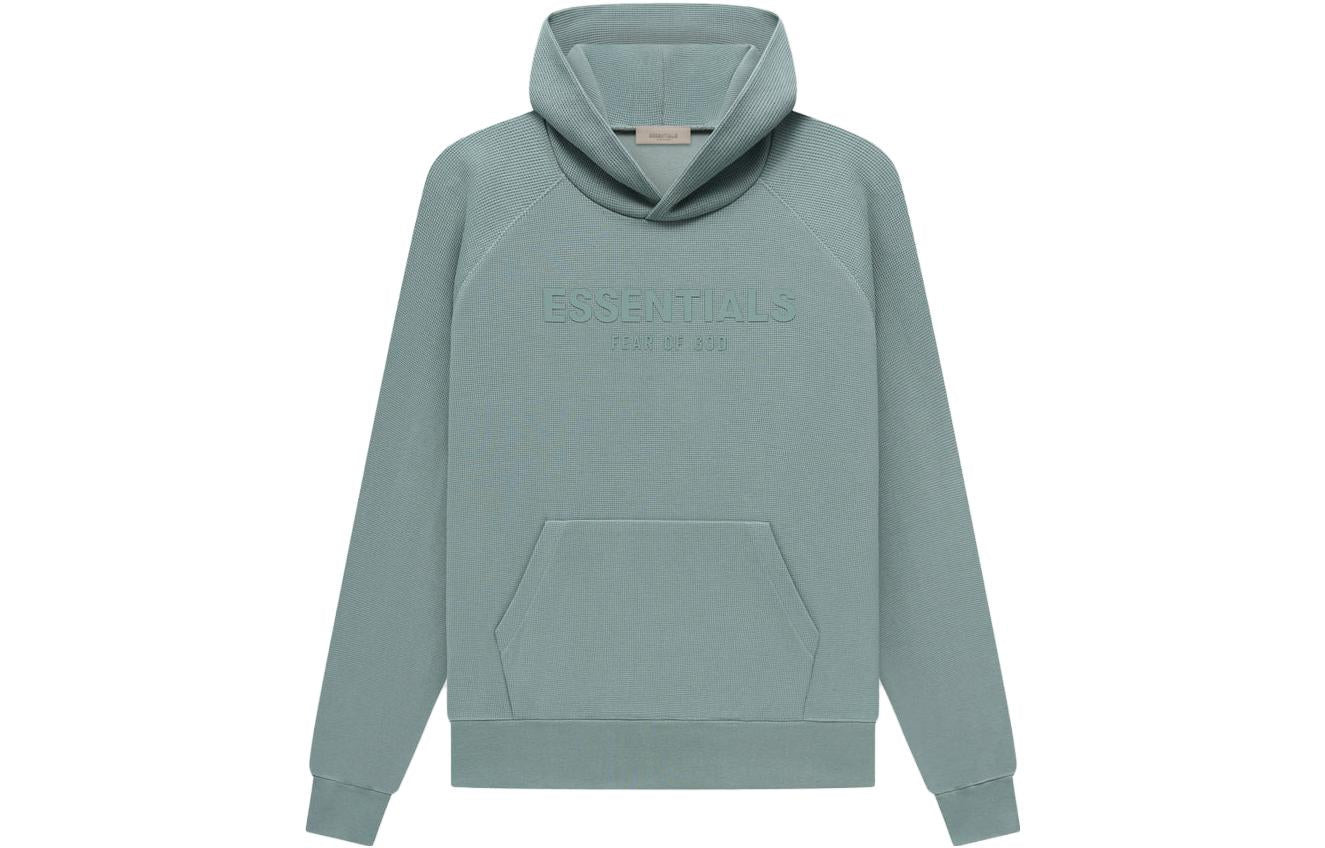 Fear of God Essentials SS23 Waffle Raglan Hoodie 'Sycamore' FOG-SS23-034 - 2
