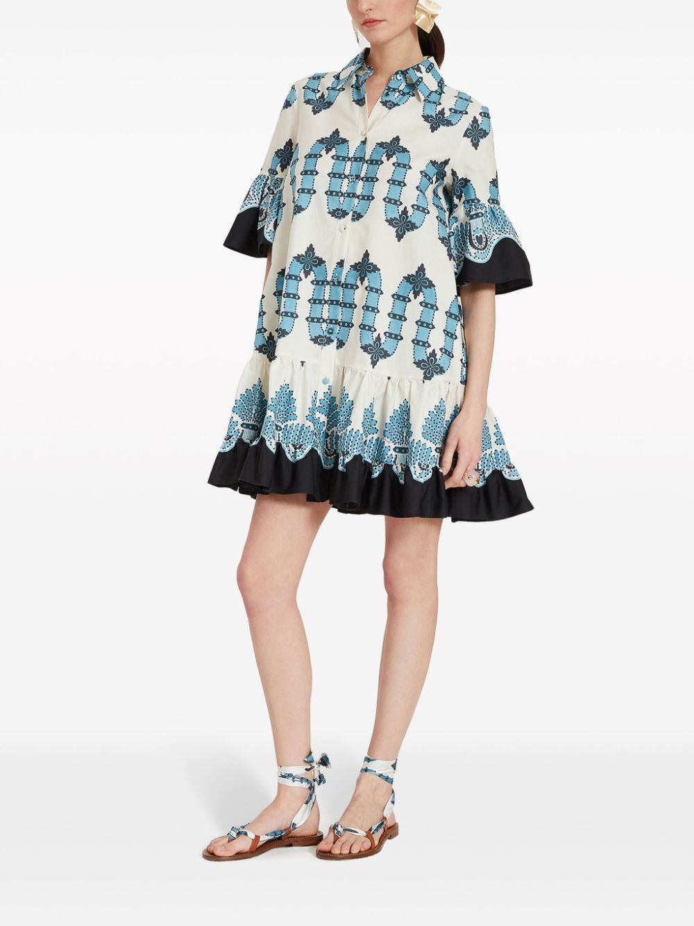 Choux cotton shirtdress - 2