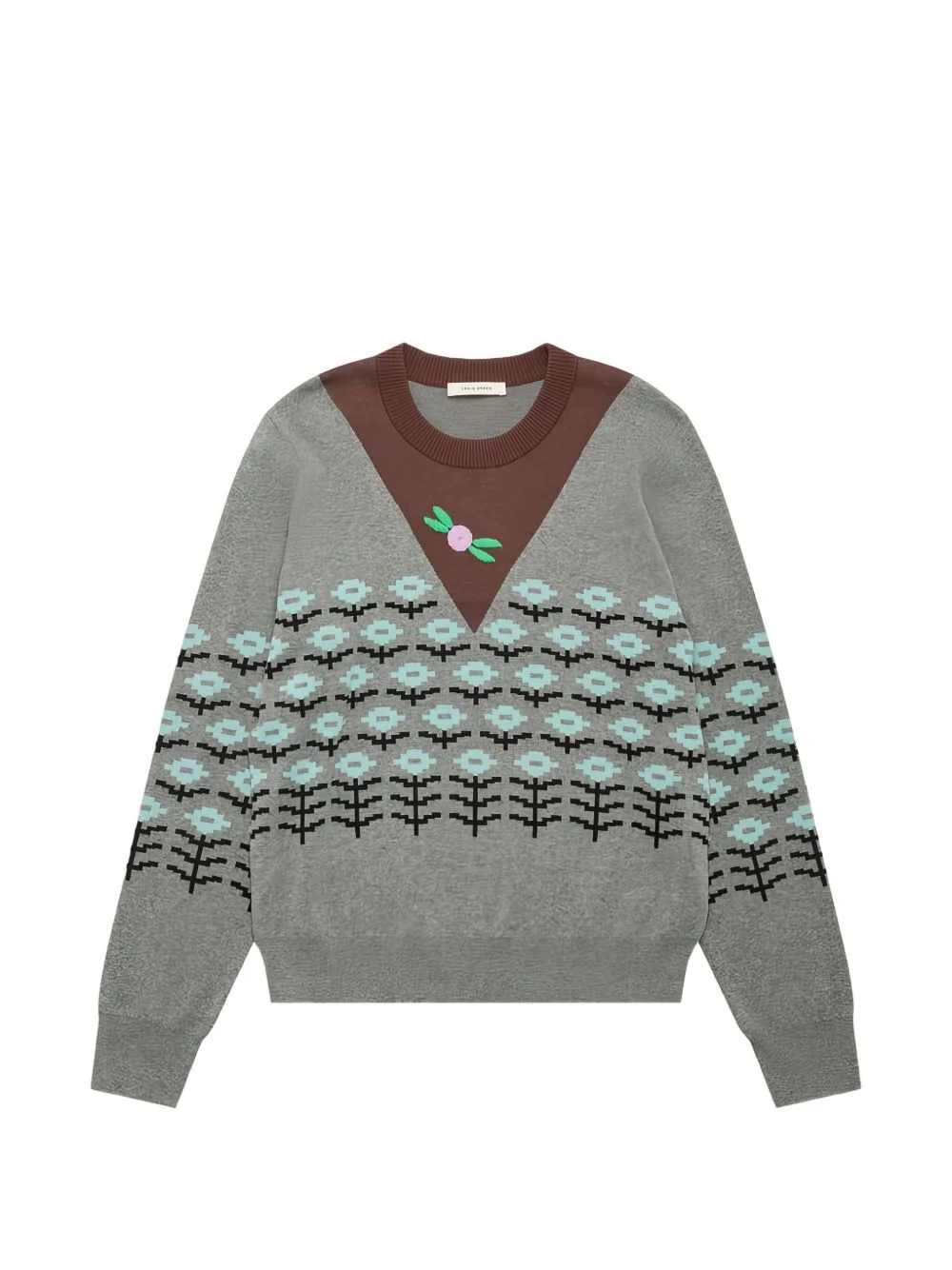 Pixel Flower sweater - 1