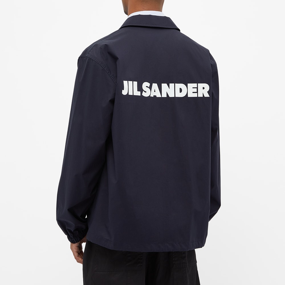 Jil Sander Back Logo Coach Jacket - 6