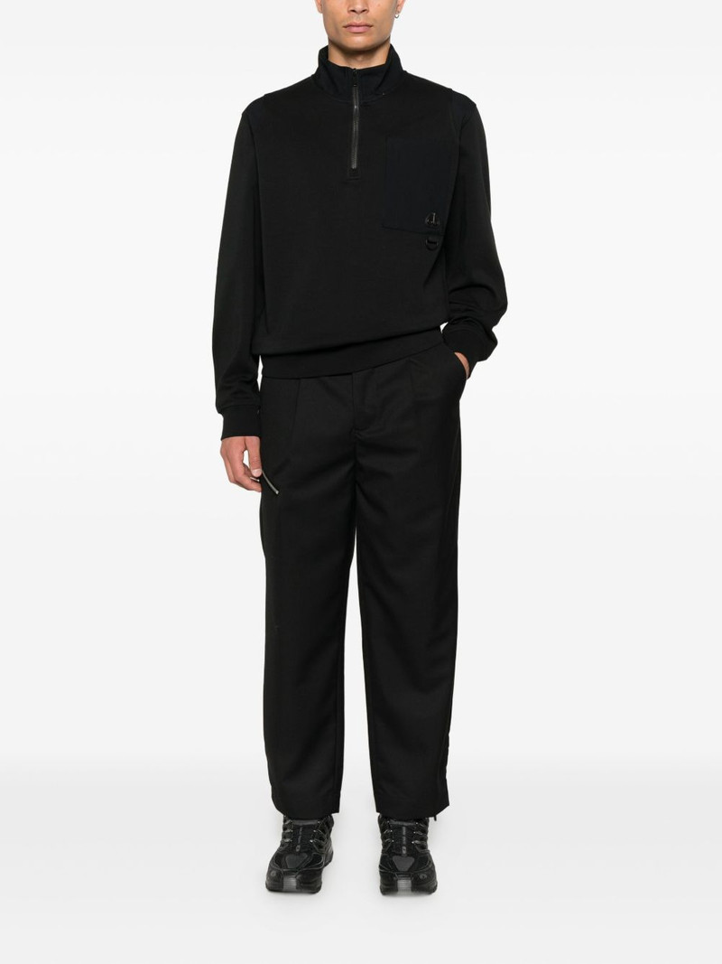 MOOSE KNUCKLES patch-pocket sweatshirt outlook