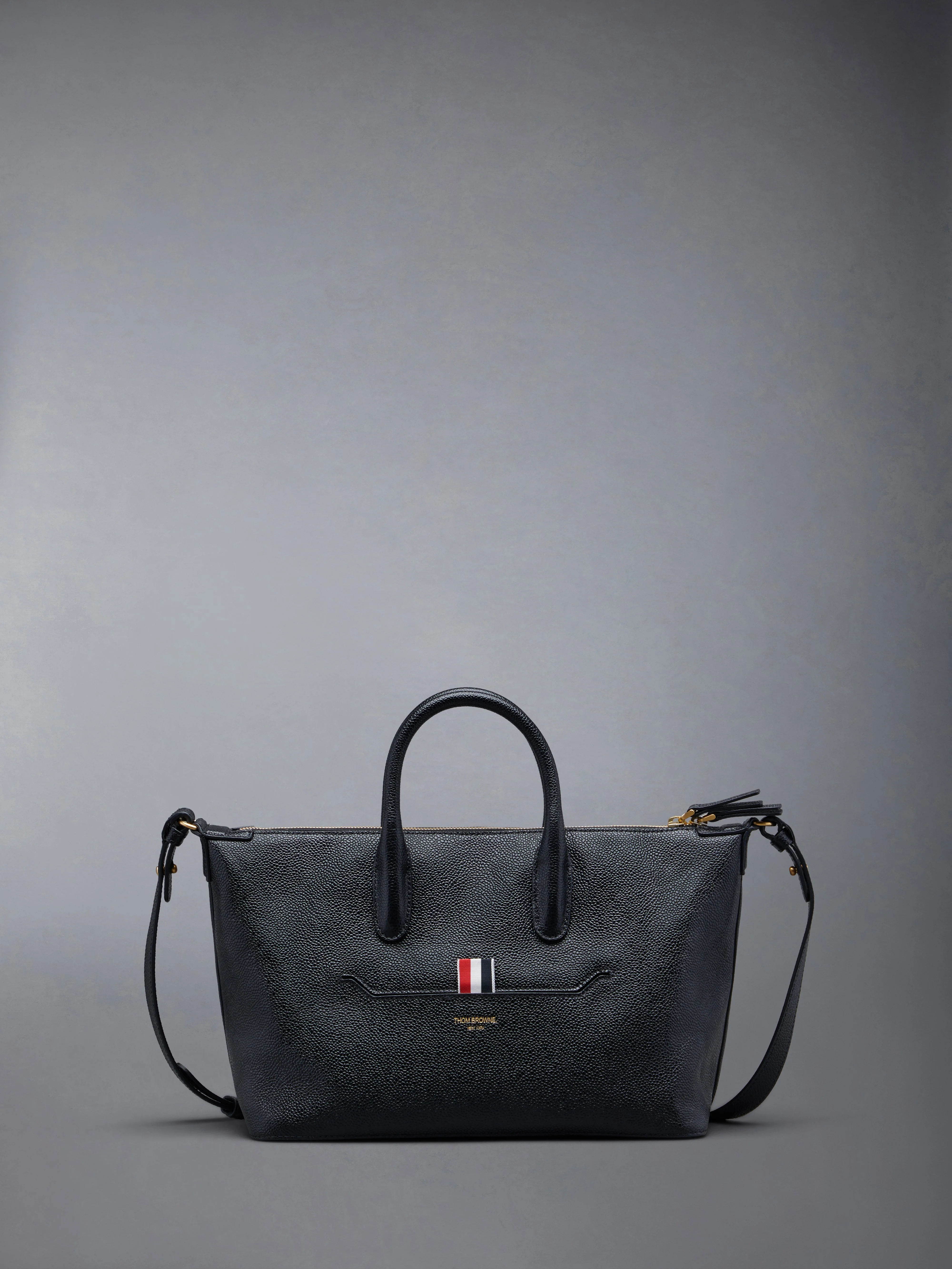 PEBBLE GRAIN SMALL DUFFLE - 1