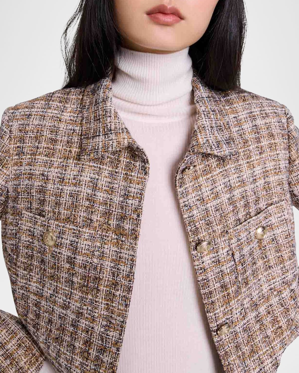 Villoji Tweed Blazer - 5