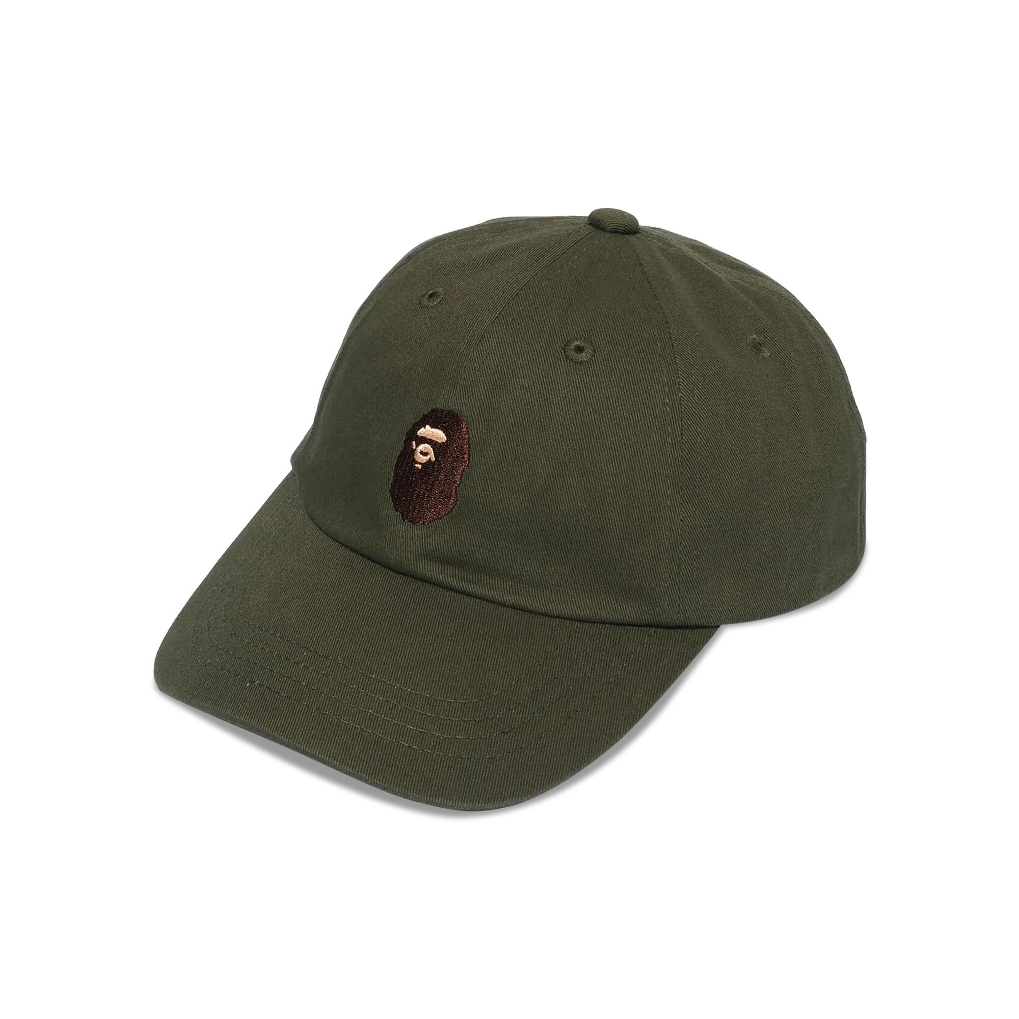 BAPE Ape Head Panel Cap 'Olive Drab' - 2