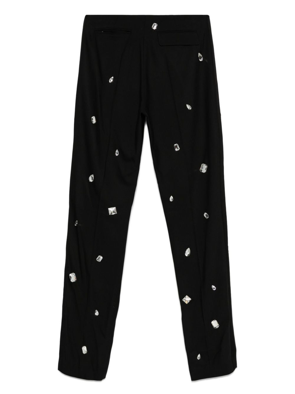 crystal-embellished trousers - 2