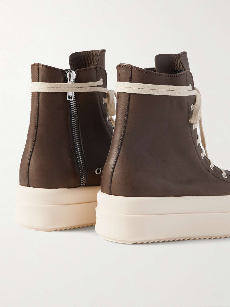 Leather High-Top Sneakers 5
