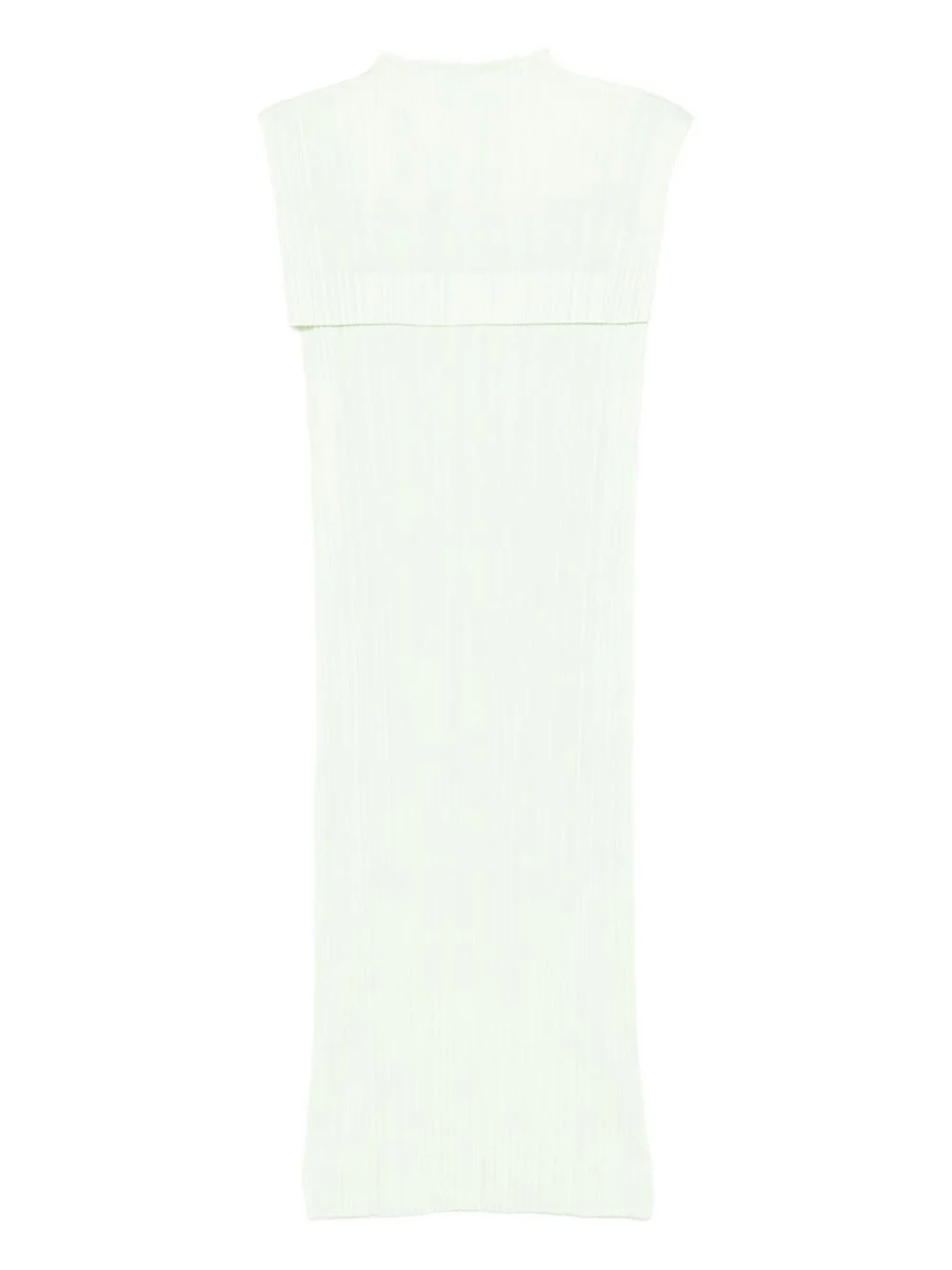 mock-neck midi dress - 1