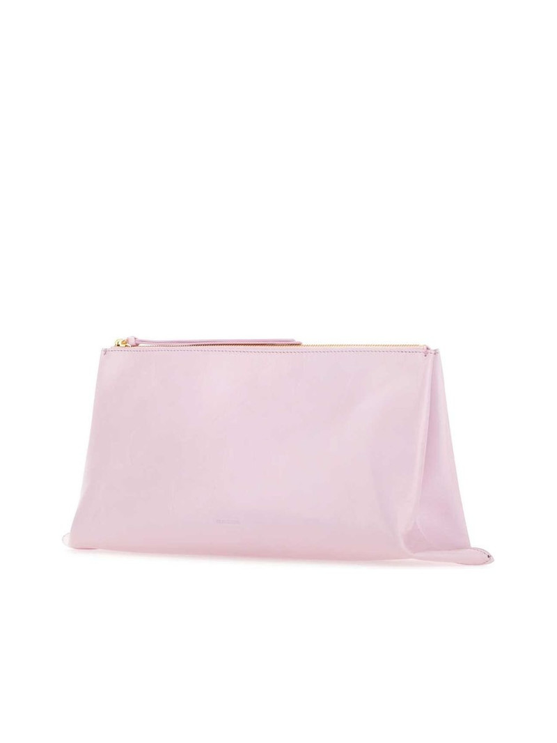 Jil Sander Medium Leather Clutch outlook