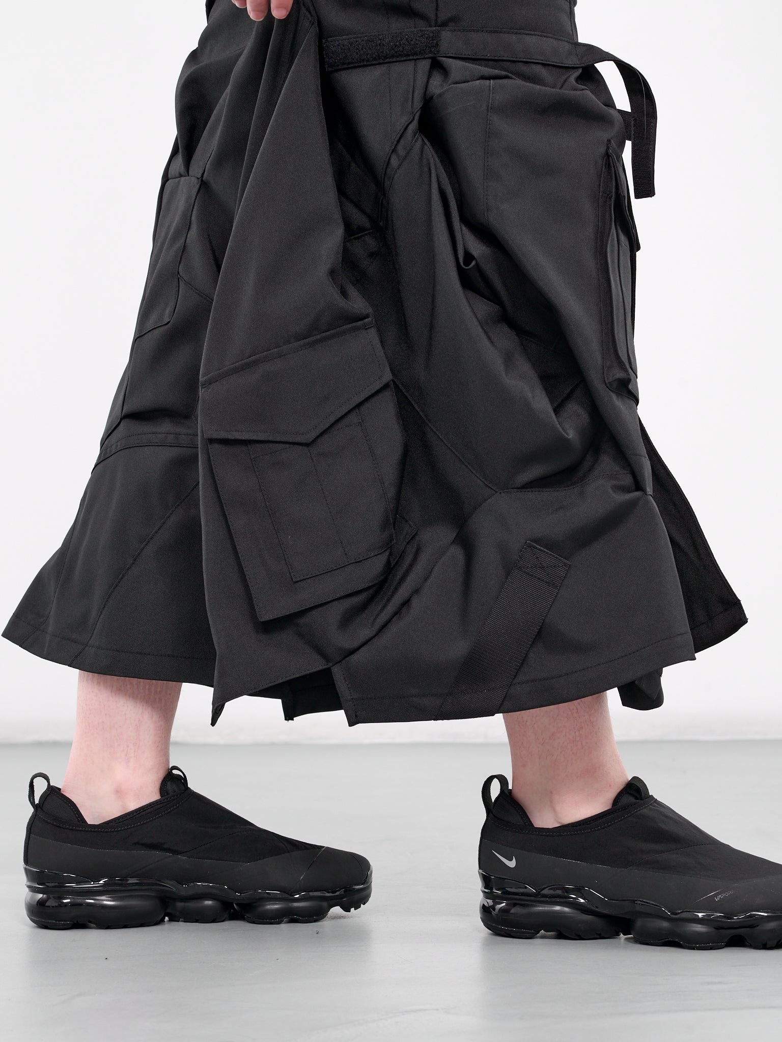 スカート JUNYA WATANABE SS2017 Cargo Skirt Junya Watanabe Gabardine Cargo Skirt in Black | Lyst
