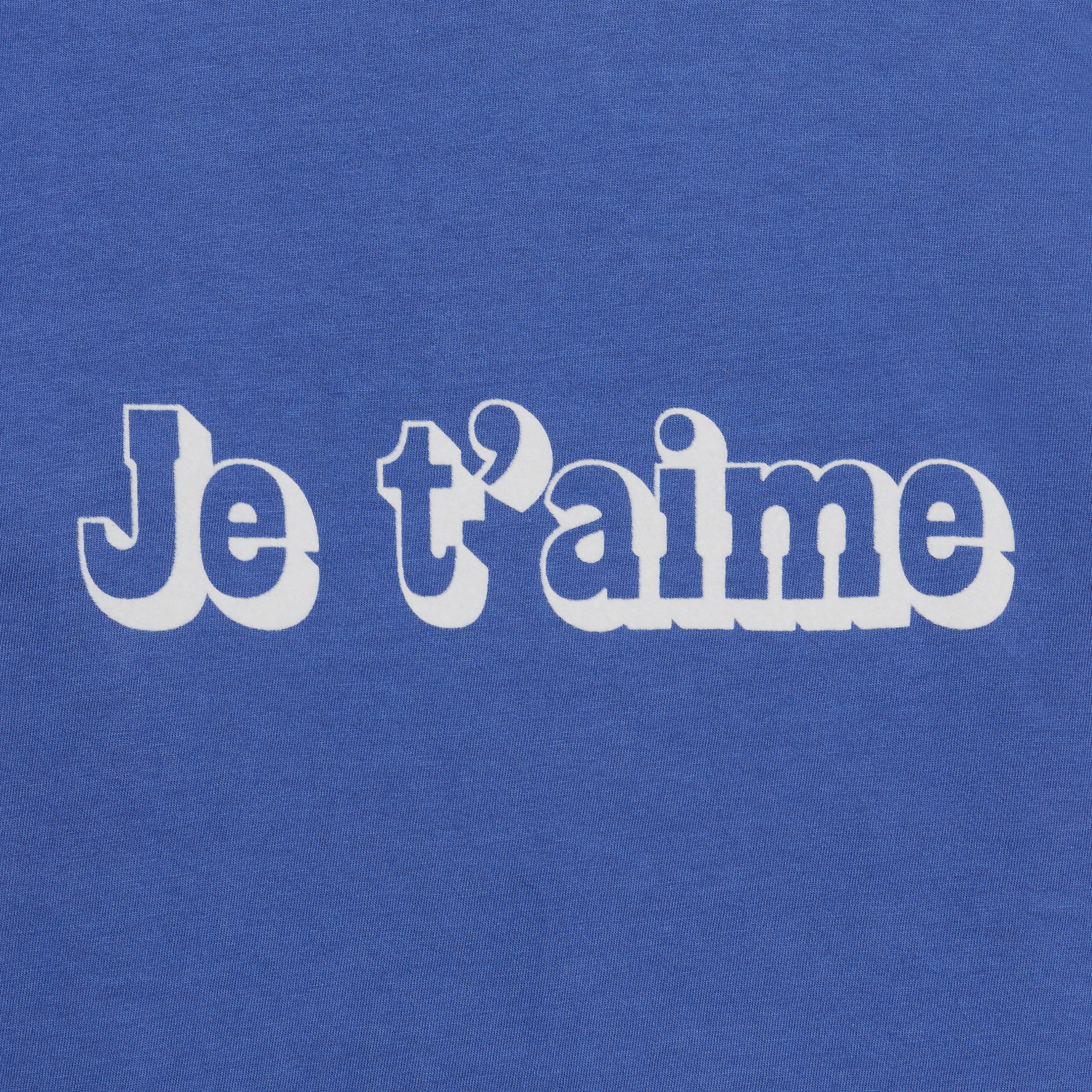 JE T'AIME COTTON JERSEY T-SHIRT - 3