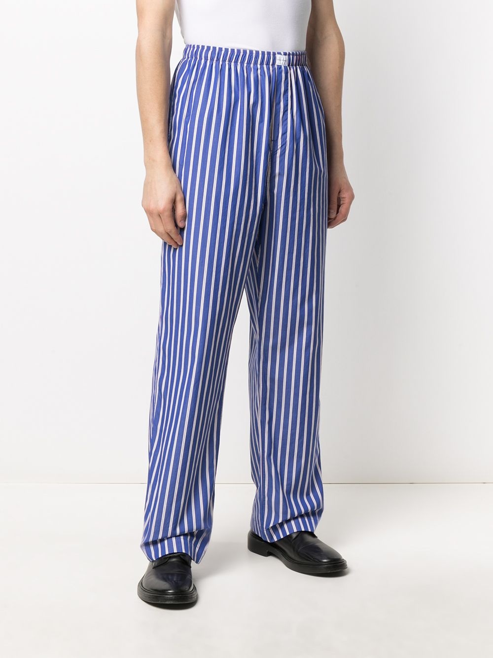 striped pyjama-style trousers - 3