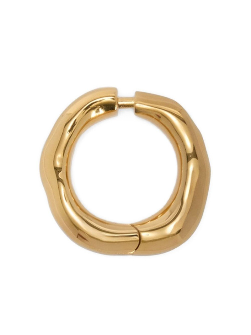 Jil Sander Cannolo hoop brooche outlook