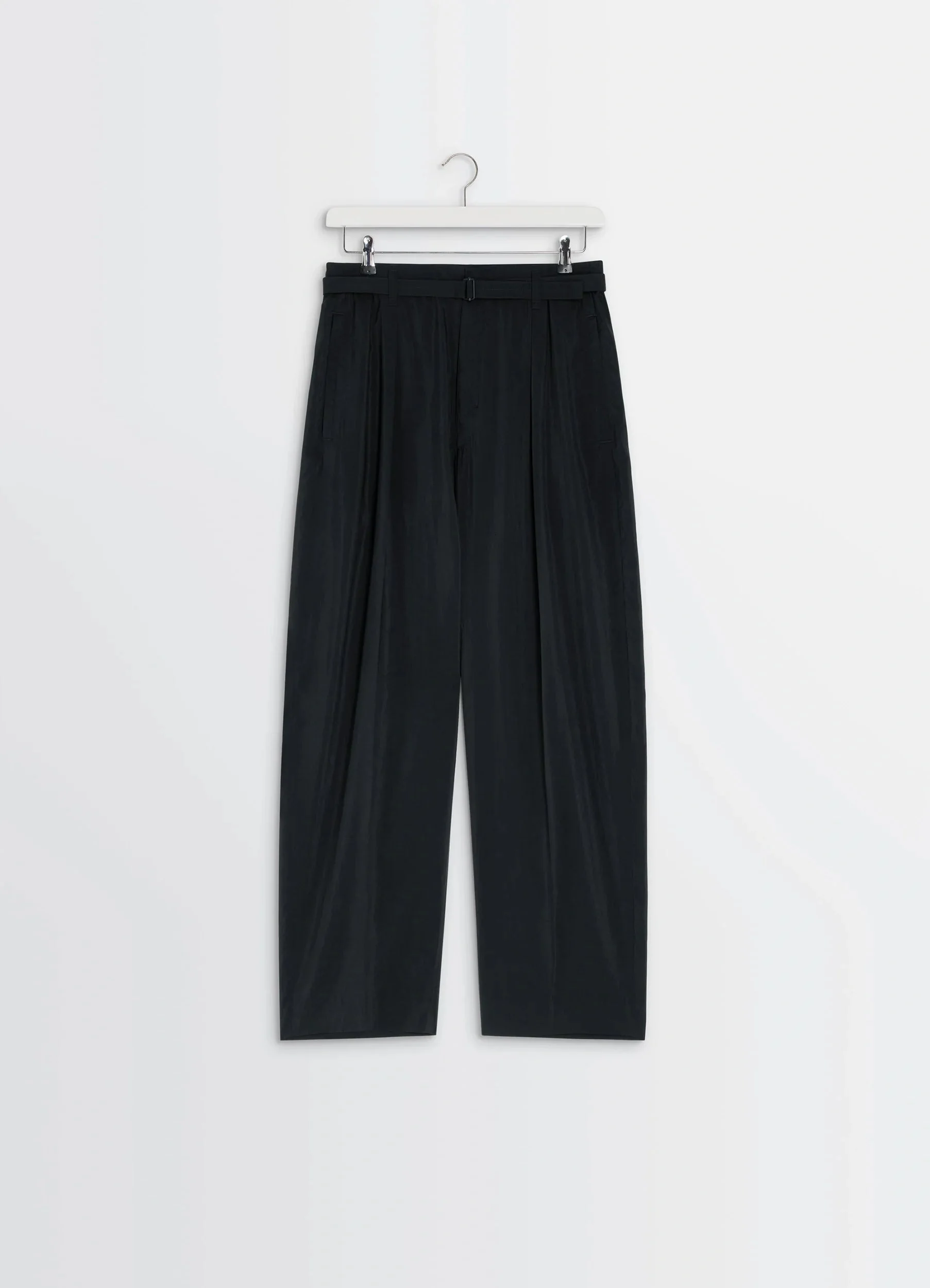 BELTED RELAXED PANTS - 1
