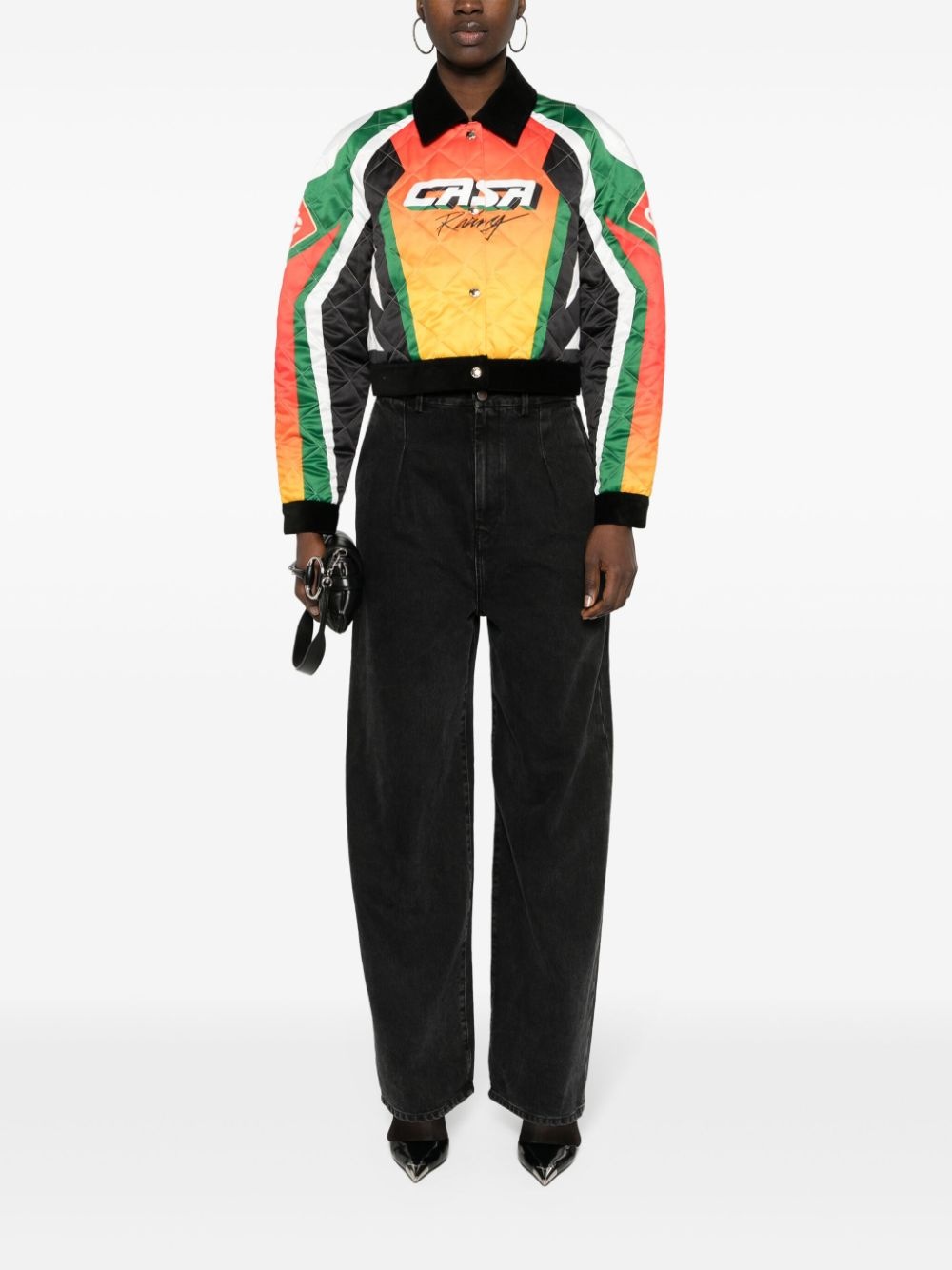 Tennis Club quilted bomber jacket - 2