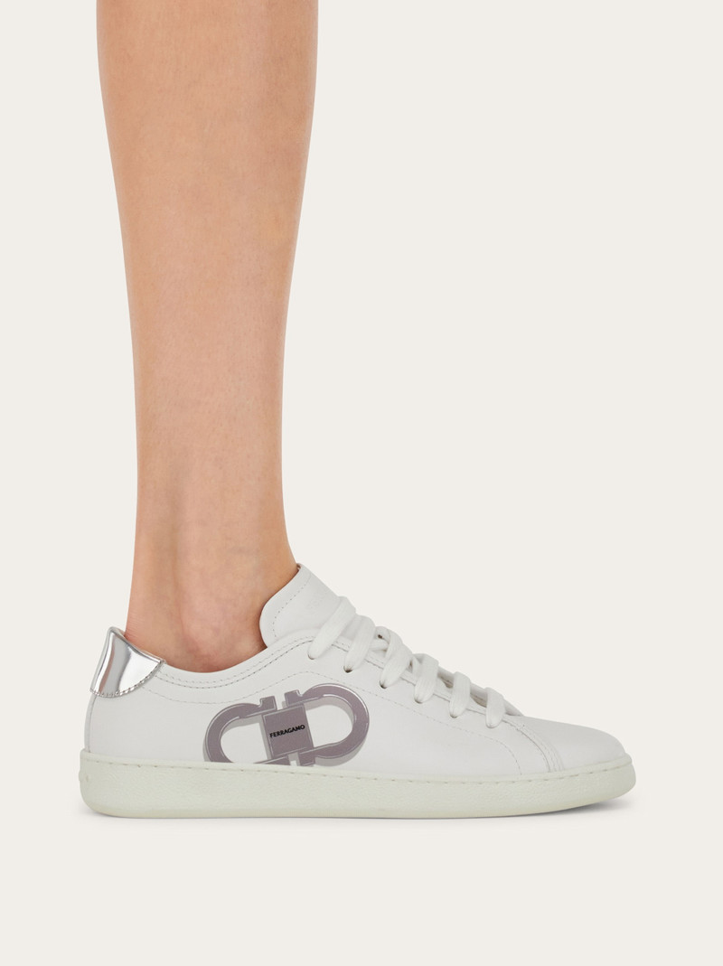 FERRAGAMO Double Gancini sneaker outlook
