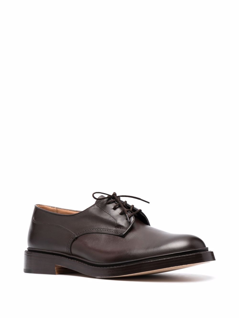 leather derby shoes - 2