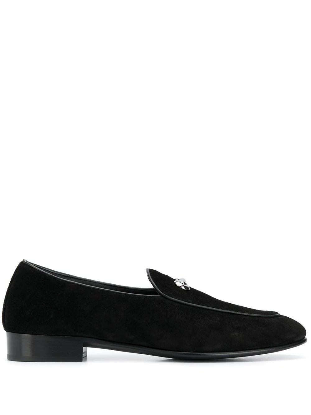 suede 30mm loafers - 1