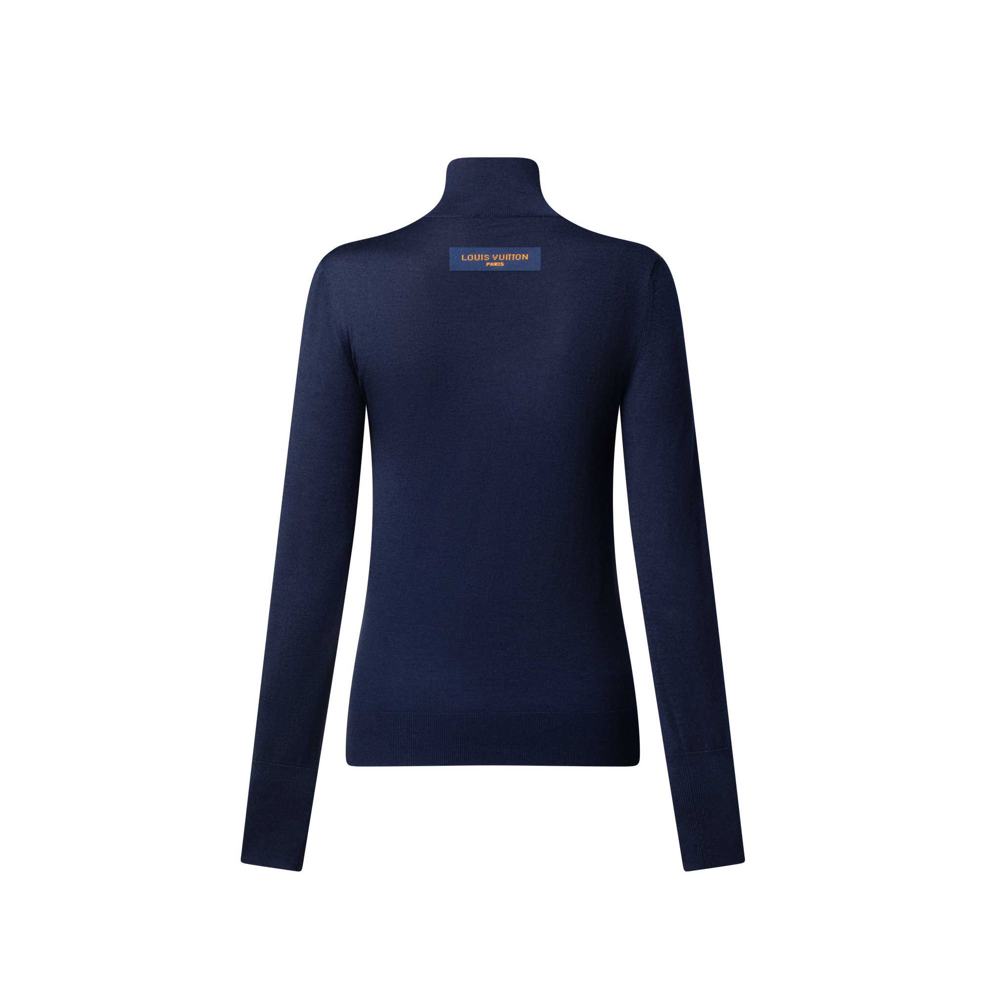 Signature Tag Turtleneck Pullover - 3