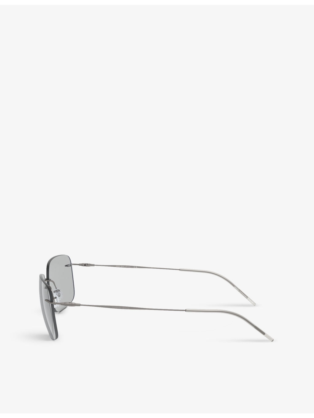 AR1512M pillow-frame metal sunglasses - 3