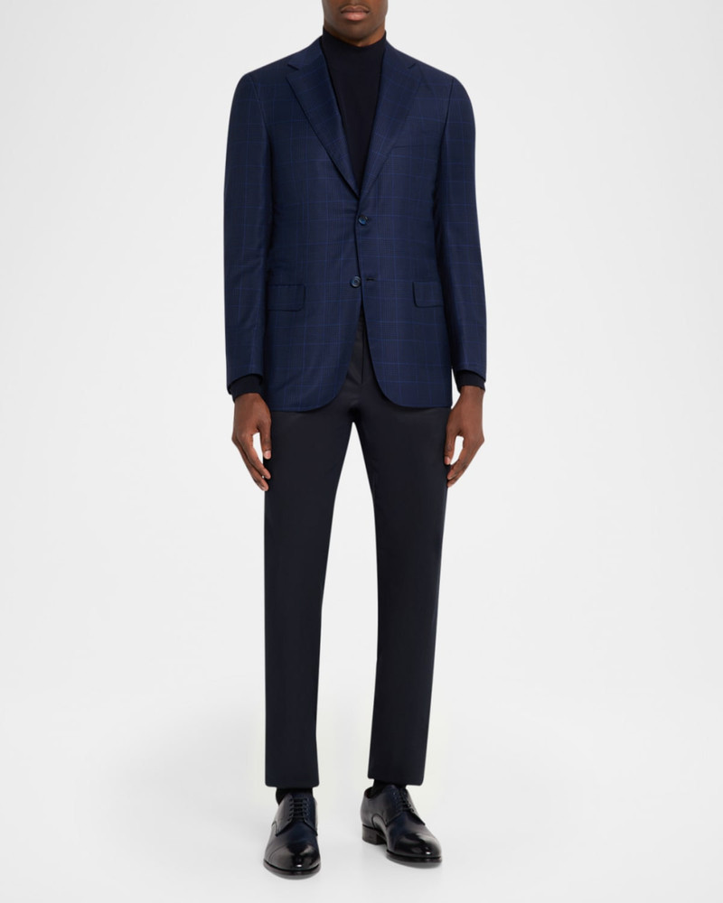 Brioni Men's Wool Plaid Single-Breasted Sport Coat outlook