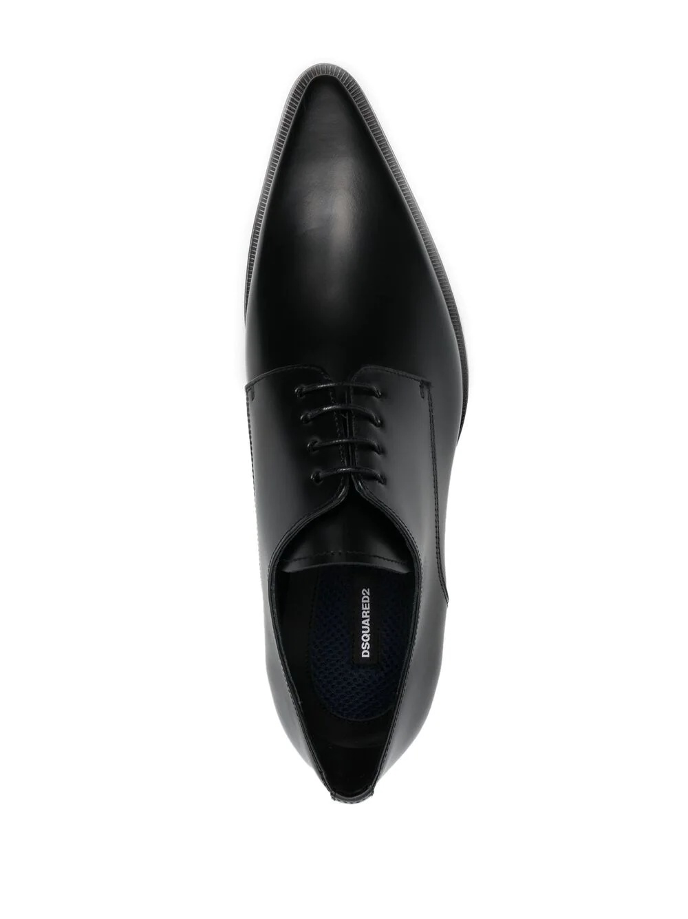 pointed-toe Oxford shoes - 4