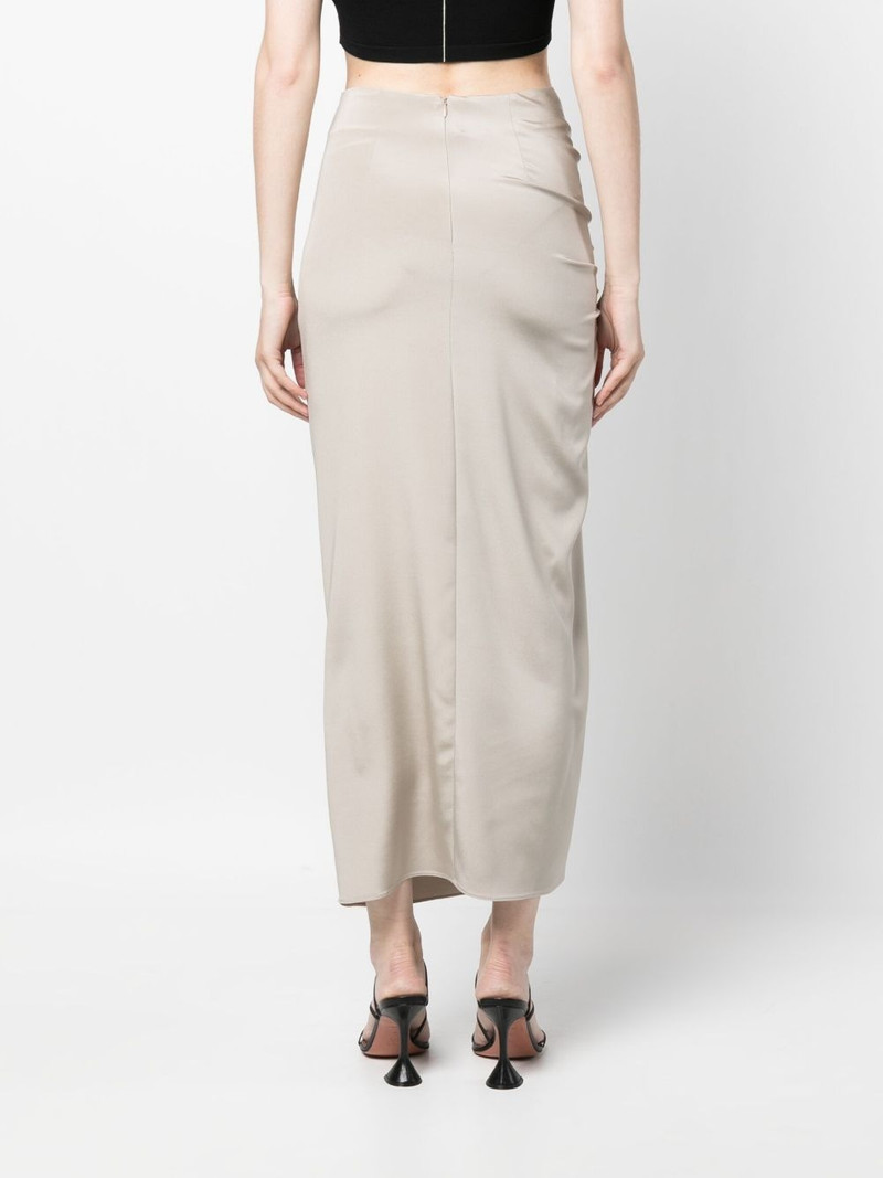 asymmetric-design maxi skirt 4