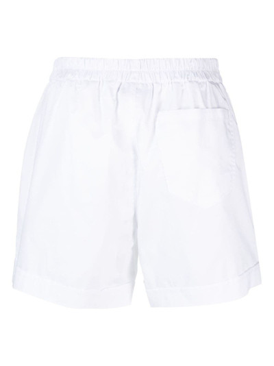 GCDS logo-patch cotton shorts outlook