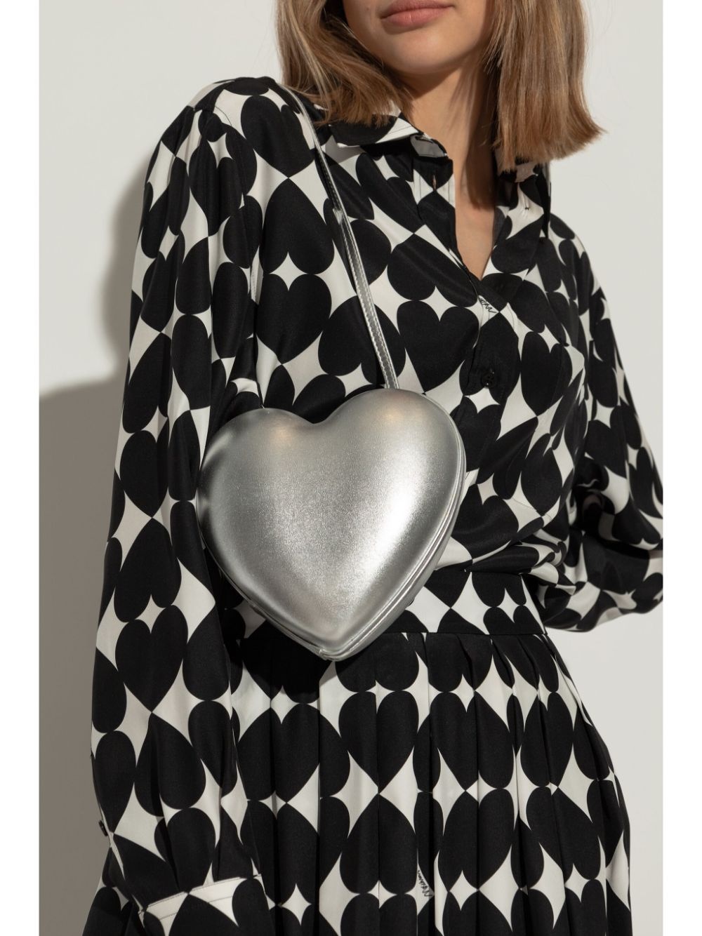 Heart-shaped shoulder bag - 2