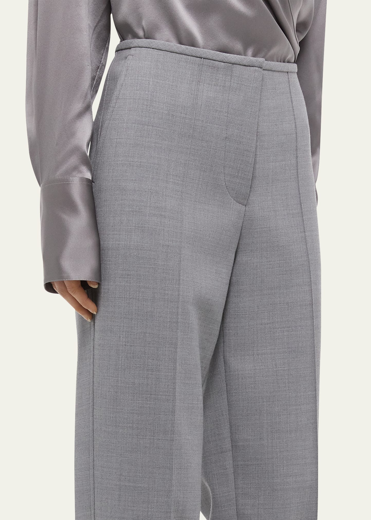 Low-Rise Car Trousers - 5