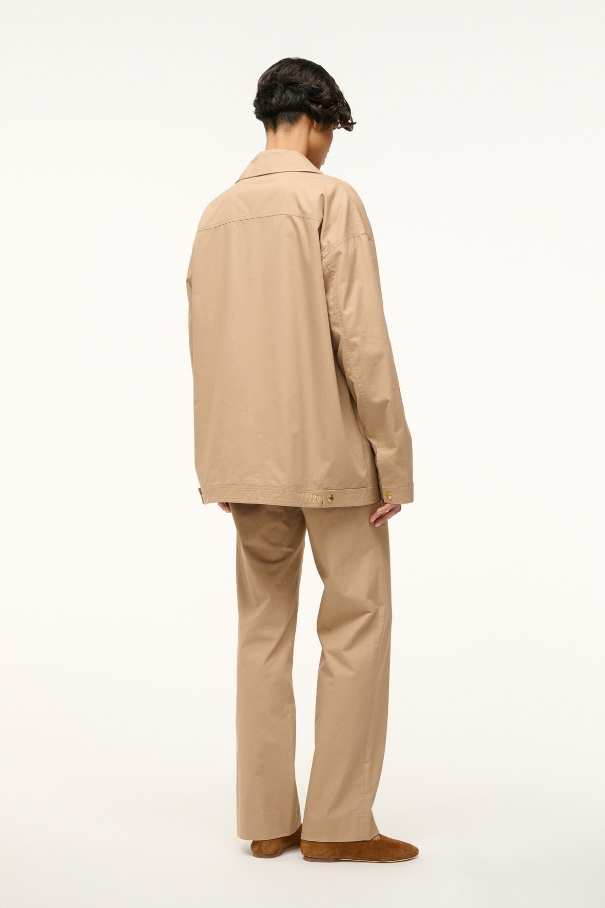 STAUD ESTERO JACKET KHAKI - 4