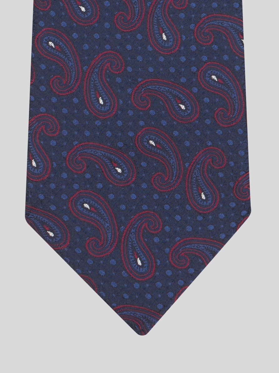 PAISLEY SILK JACQUARD TIE - 3