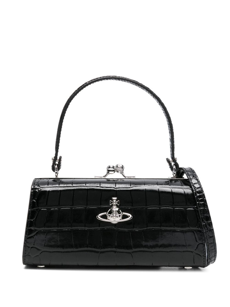 Doll Xl logo-plaque mini bag 1