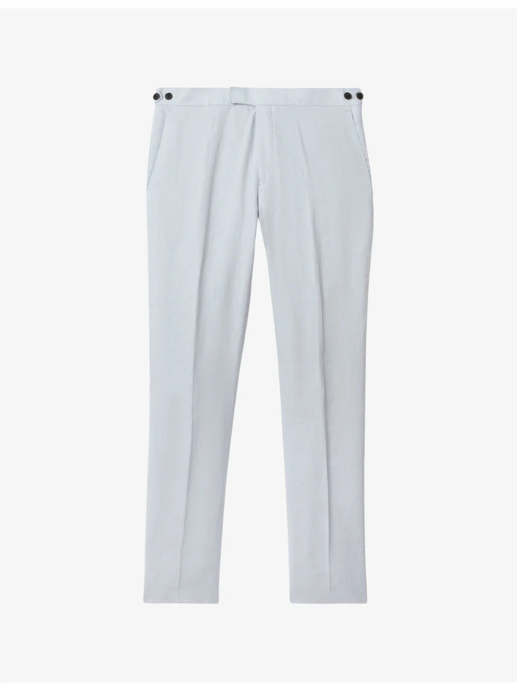 Kin slim-fit straight-leg linen trousers - 1