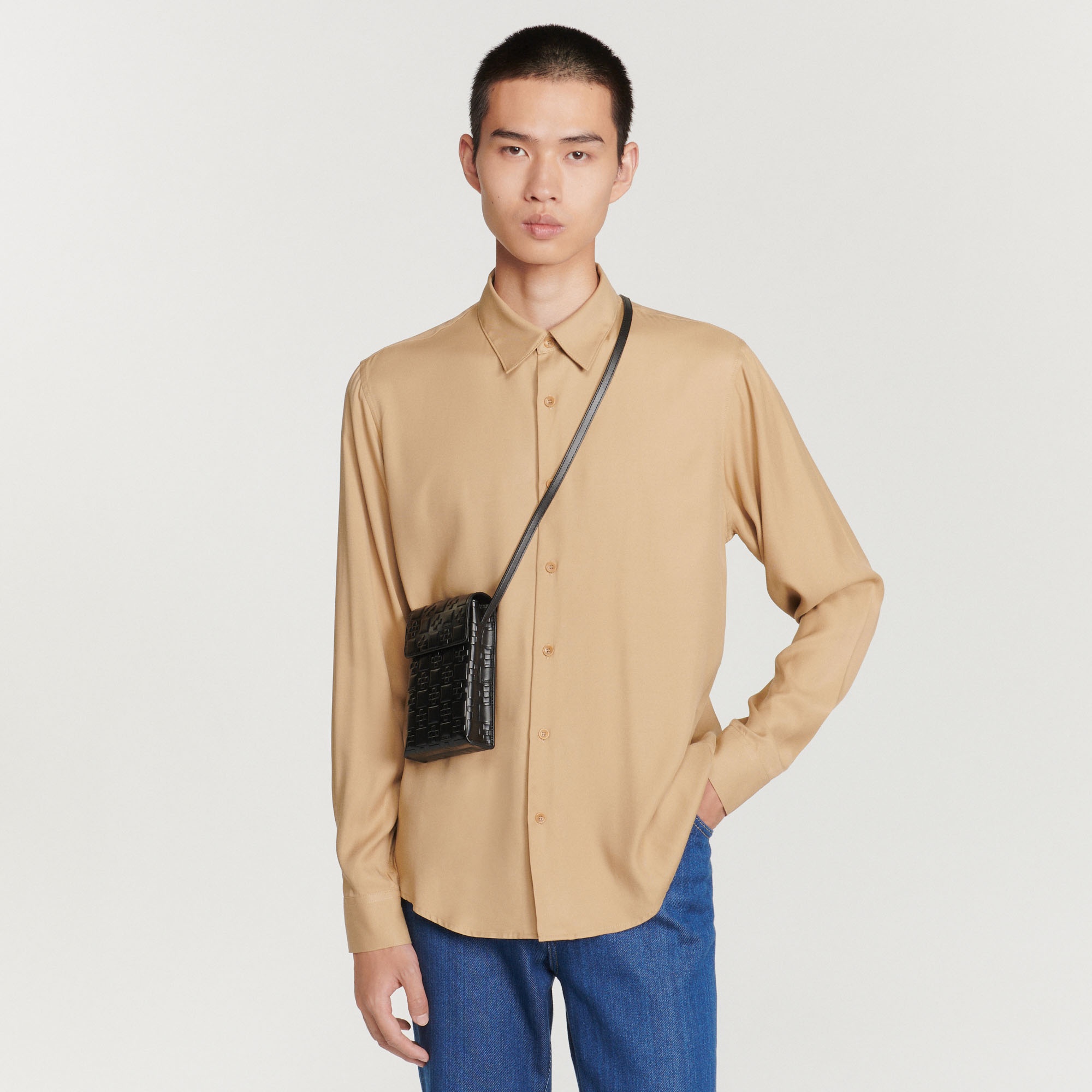 Flowing long-sleeved shirt - 2
