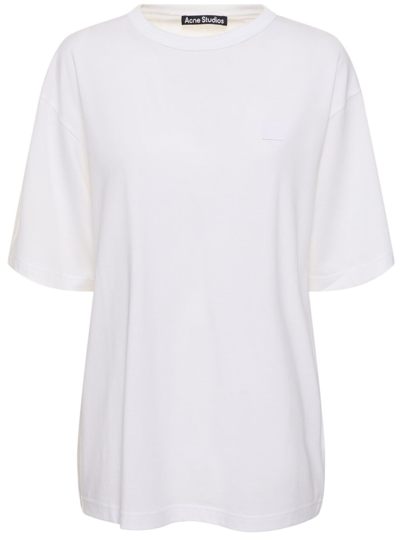 Cotton jersey short sleeve t-shirt - 1