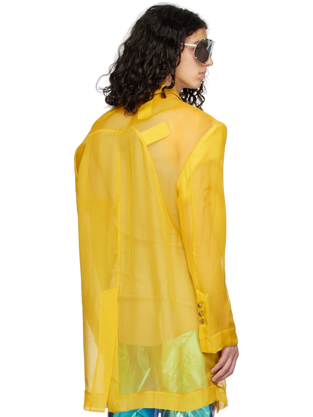 Yellow Transtatlin Coat - 3