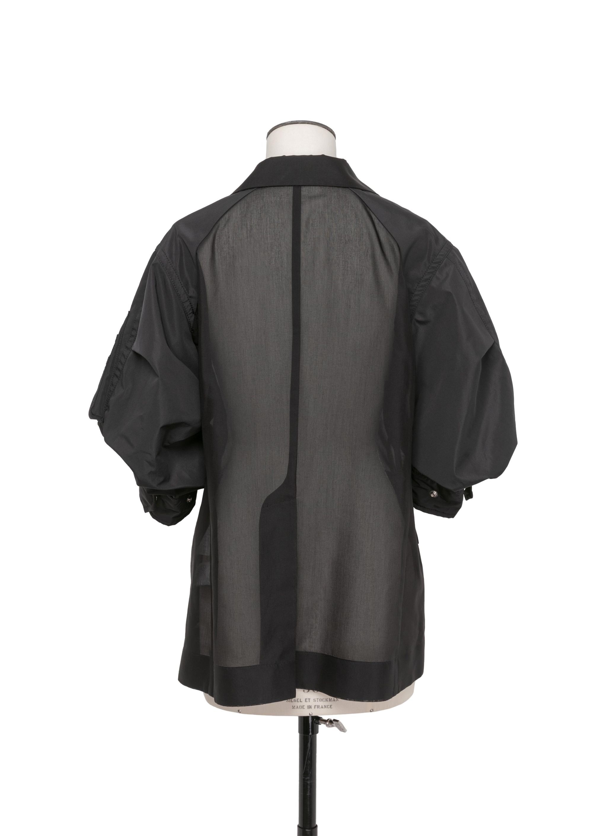 サカイ　sacai 2024SS Voile x Taffeta Jacket sacai Voile X Taffeta Jacket | hlorenzo | REVERSIBLE