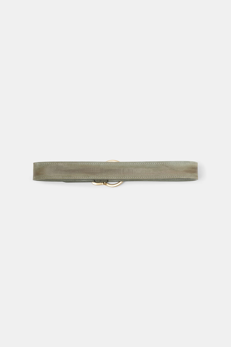 SUEDE SENSATION 4cm waxed belt 5