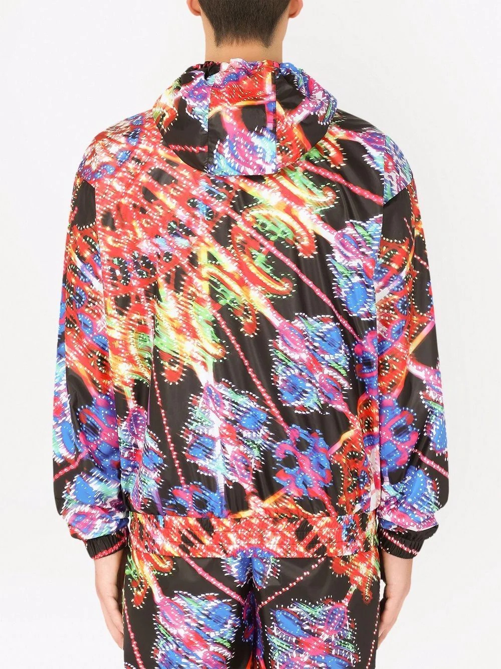 luminaire-print lightweight jacket - 4